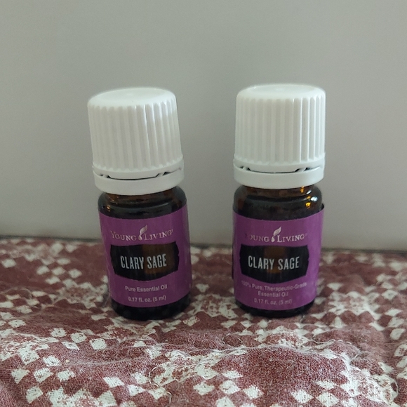 Young Living Clary Sage Lot Of Two 5ml - Picture 1 of 1